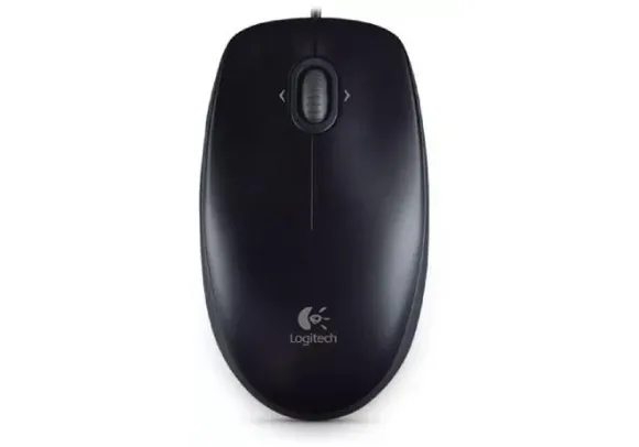 LOGITECH Žični miš M100 BLACK