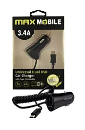 Max Mobile Auto punjač za mobilni telefon D016