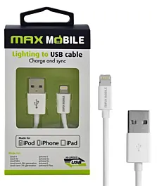 Max Mobile Kabl za iPhone MFI APPLE 1 m - Beli