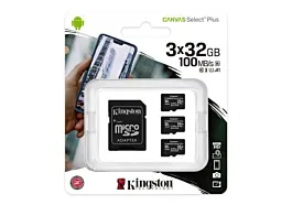 Memorijska kartica SDCS2/32GB-3P1A 32GB micSDHC Canvas Select Plus 100R A1 C10 Three Pack + Single ADP