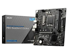 MSI Matična ploča PRO B660M-E DDR4