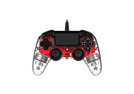 Nacon Kontroler PS4 Illumination Compact PS4OFCPADCLRED - Crveni