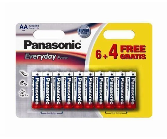 PANASONIC Baterije LR6EPS/10BW