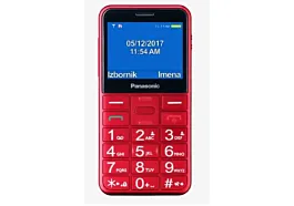 Panasonic Mobilni telefon KX-TU150EXRN - Crveni