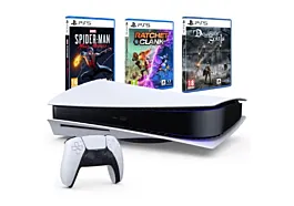 PlayStation Konzola PS5 + 3 Igre