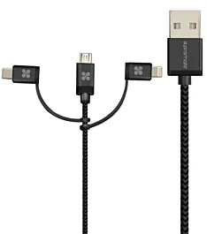 PROMATE Adapter i kabl UNILINK-TRIO.GREY