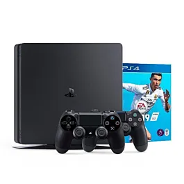 PS4 Sony 500 GB + 2 x DS4 + FIFA 2019