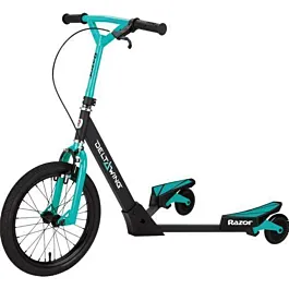 Razor Trotinet za decu DeltaWing - Zeleno-crni