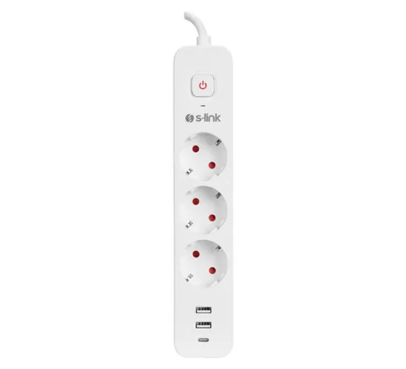 S-link Produžni kabl sa prenaponskom zaštitom 2 x USB T-C SPG03TC - 1,5 m