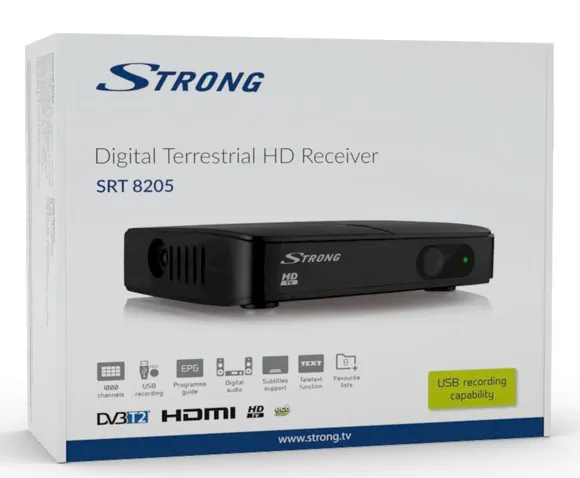 STRONG set top box SRT8205