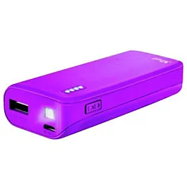 TRUST PRIMO Power Bank SUMMER PB 4400 LJUBIČASTI