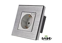 Wise Pametna ugradna utičnica M2-135 - Srebrna