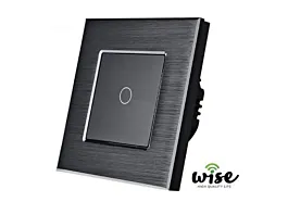 Wise Pametni prekidač 1 taster W2-101 - Crni