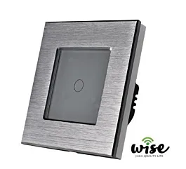 Wise Pametni prekidač 1 taster WP0031 - Srebrni
