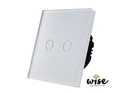 Wise Pametni prekidač 2 tastera W1-201 - Beli