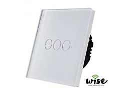 Wise Pametni prekidač 3 tastera W1-301 - Beli