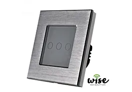 Wise Pametni prekidac 3 tastera W2-301 - Srebrni