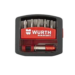 Wurth Set umetaka sa magnetnim nosačem - 11 komada