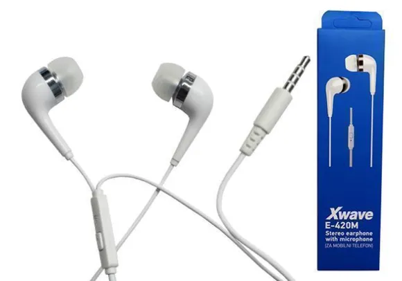 Xwave Slušalice E-420M - Bele