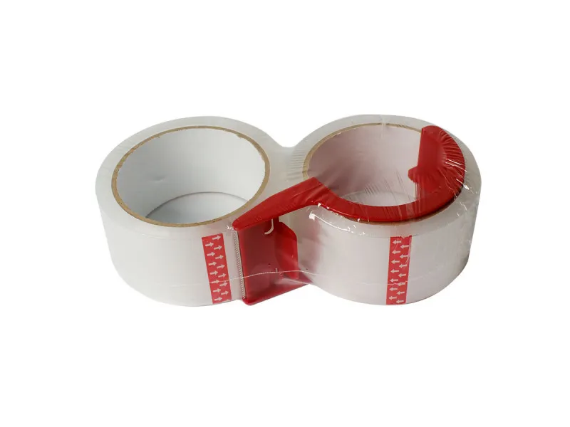 LEPLJIVA TRAKA 48mm x 50m SET 2 KOM SA DISPENZEROM