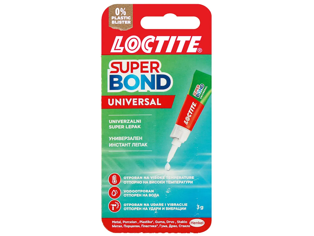 LOCTITE SUPER LEPAK BOND UNIVERSAL MB 3g  H2994697