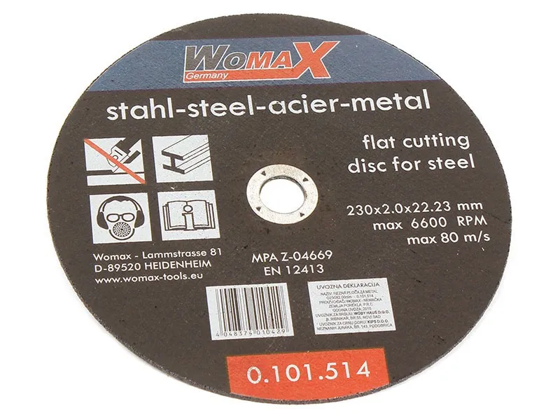 REZNA PLOČA   O230X2.00mm ZA METAL