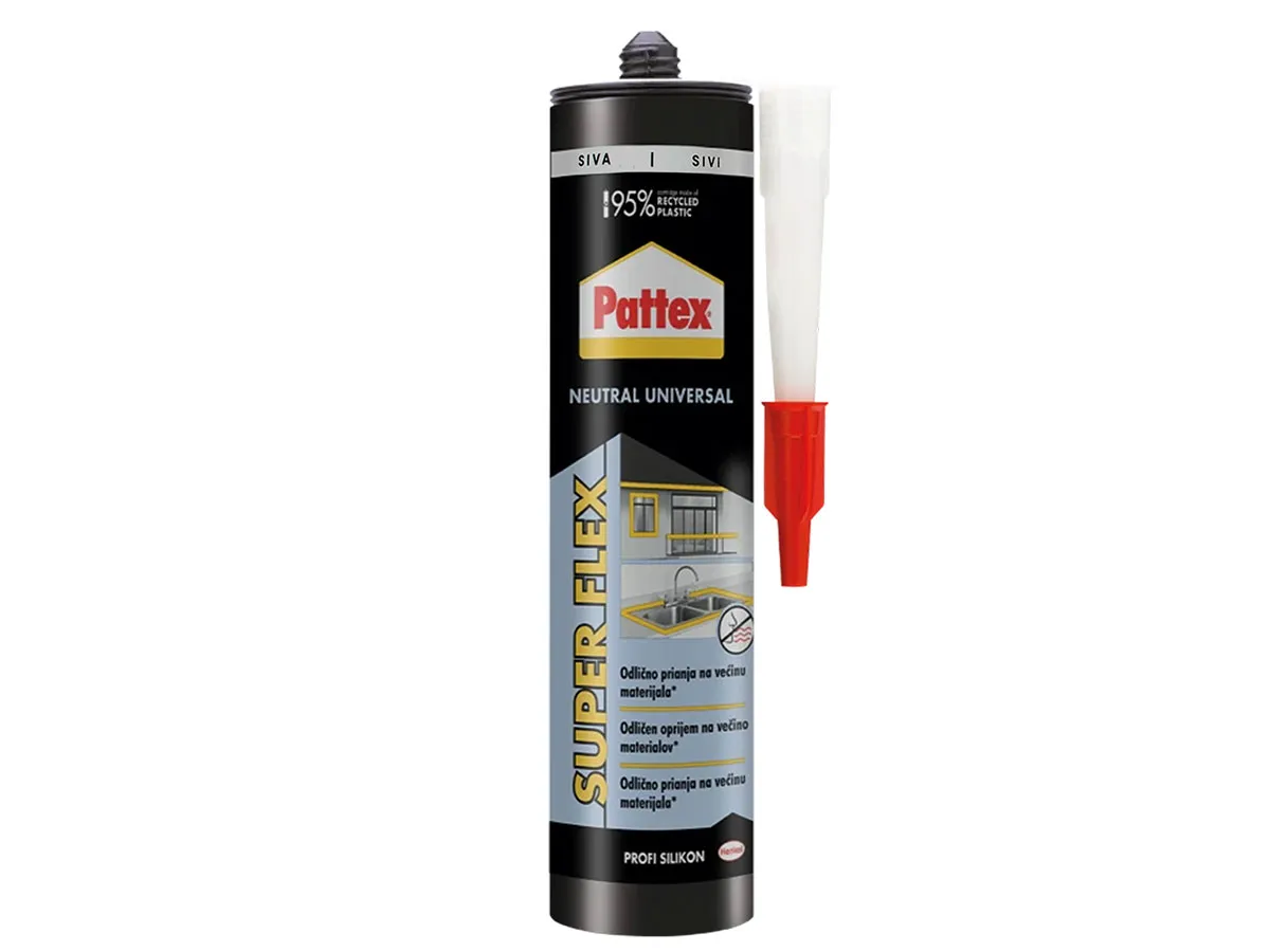 SILIKON NEUTRALNI SIVI PATTEX  H2928647