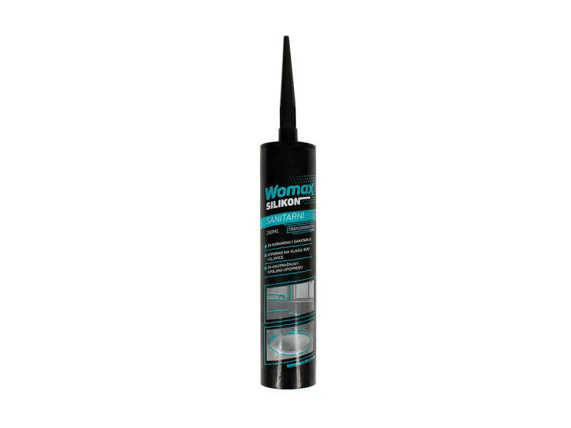 SILIKON SANITARNI TRANSPARENTNI 280ML