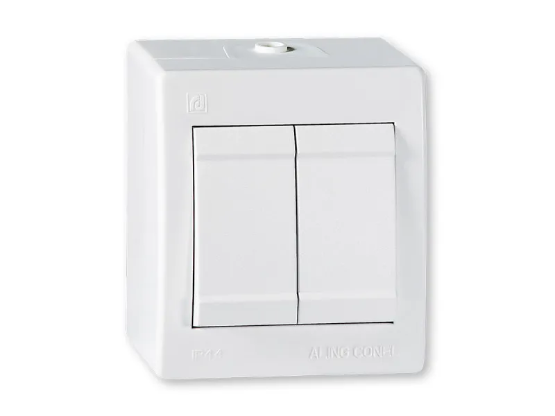 Sklopka serijska POWER10A 250V~ IP44, bela