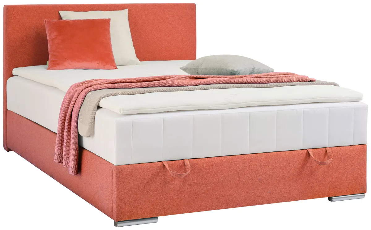 BOX KREVET BEZ OPRUGA 90/200 cm crvena