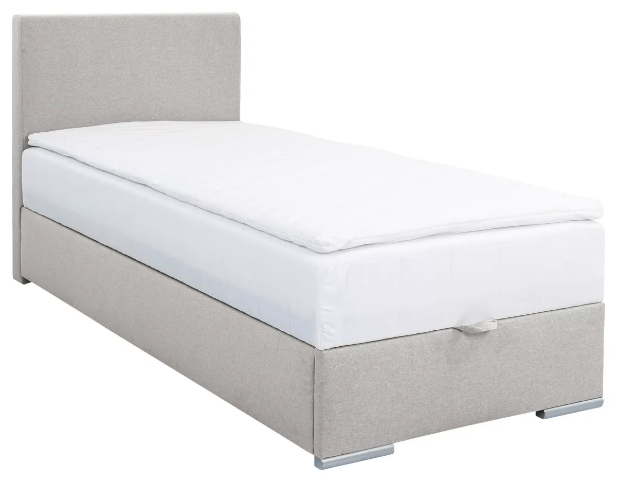 BOX KREVET BEZ OPRUGA 90/200 cm ecru