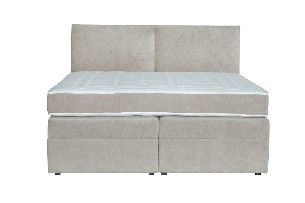 BOXSPRING KREVET 140/210 cm     bežbraon 