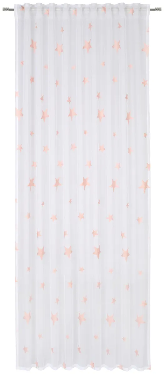 DEČJA ZAVESA pink 140/245 cm  
