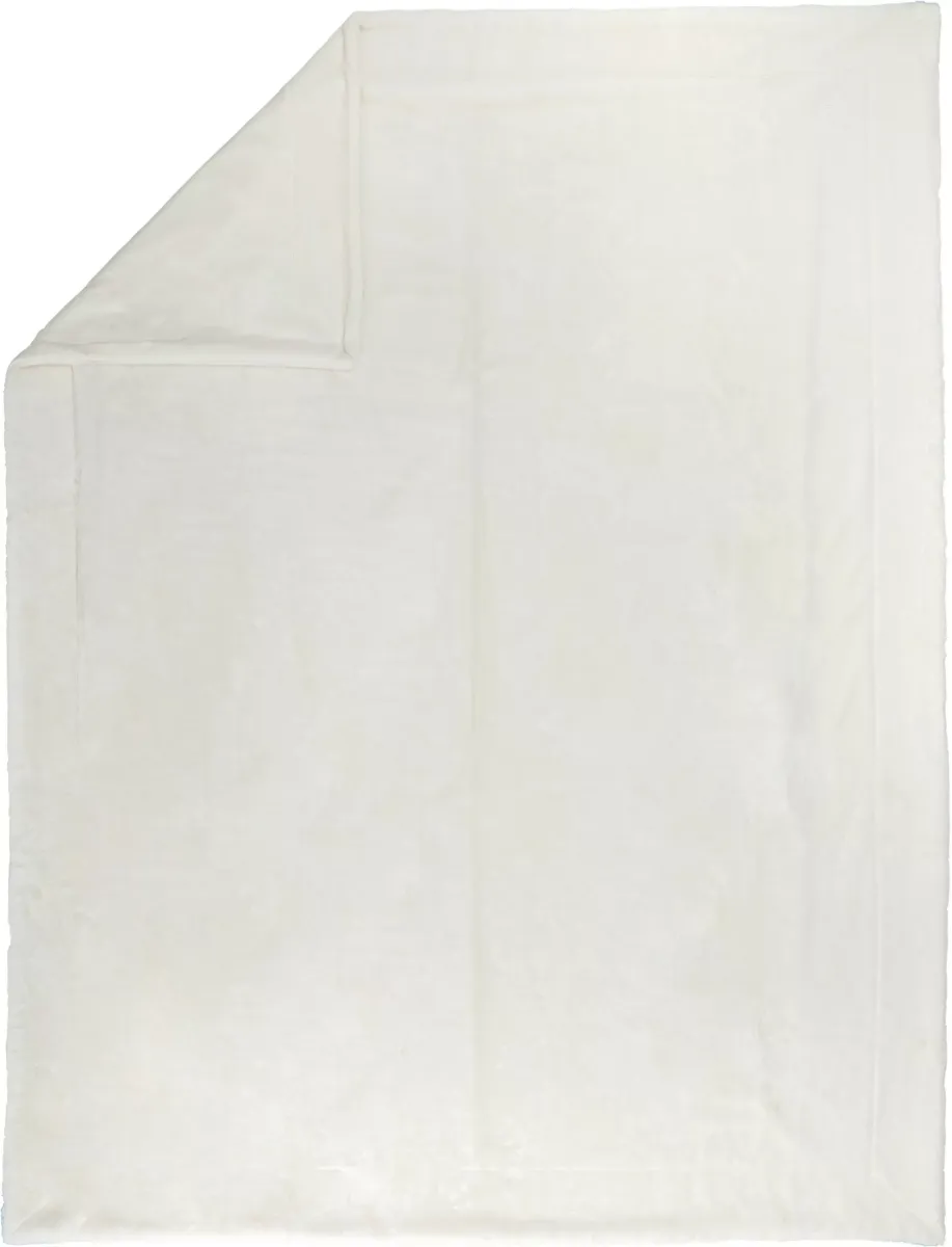 ĆEBE OD VEŠTAČKOG KRZNA 150/200 cm bela