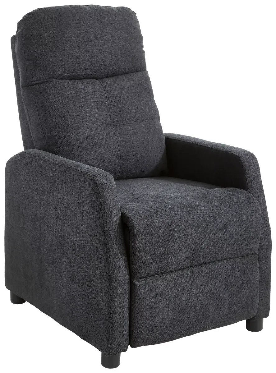 FOTELJA ZA GLEDANJE TELEVIZORA 65/80-105/90-154 cm , antracit