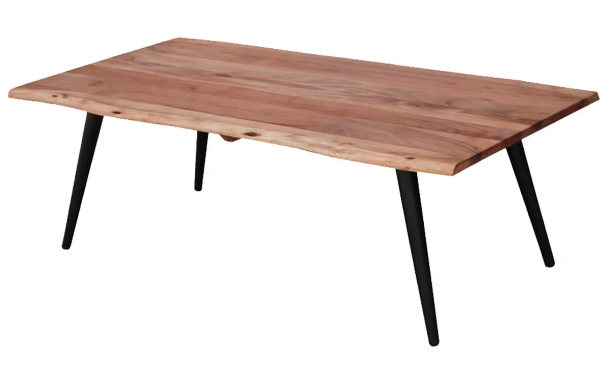 KLUB STOČIĆ 135/45/70 cm crna, boja akacije
