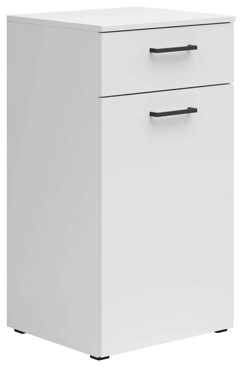 KOMODA 45/83/40 cm bela