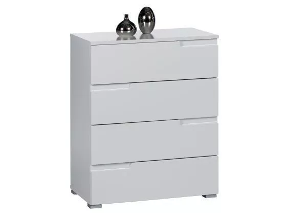 KOMODA 50/80/40 cm bela