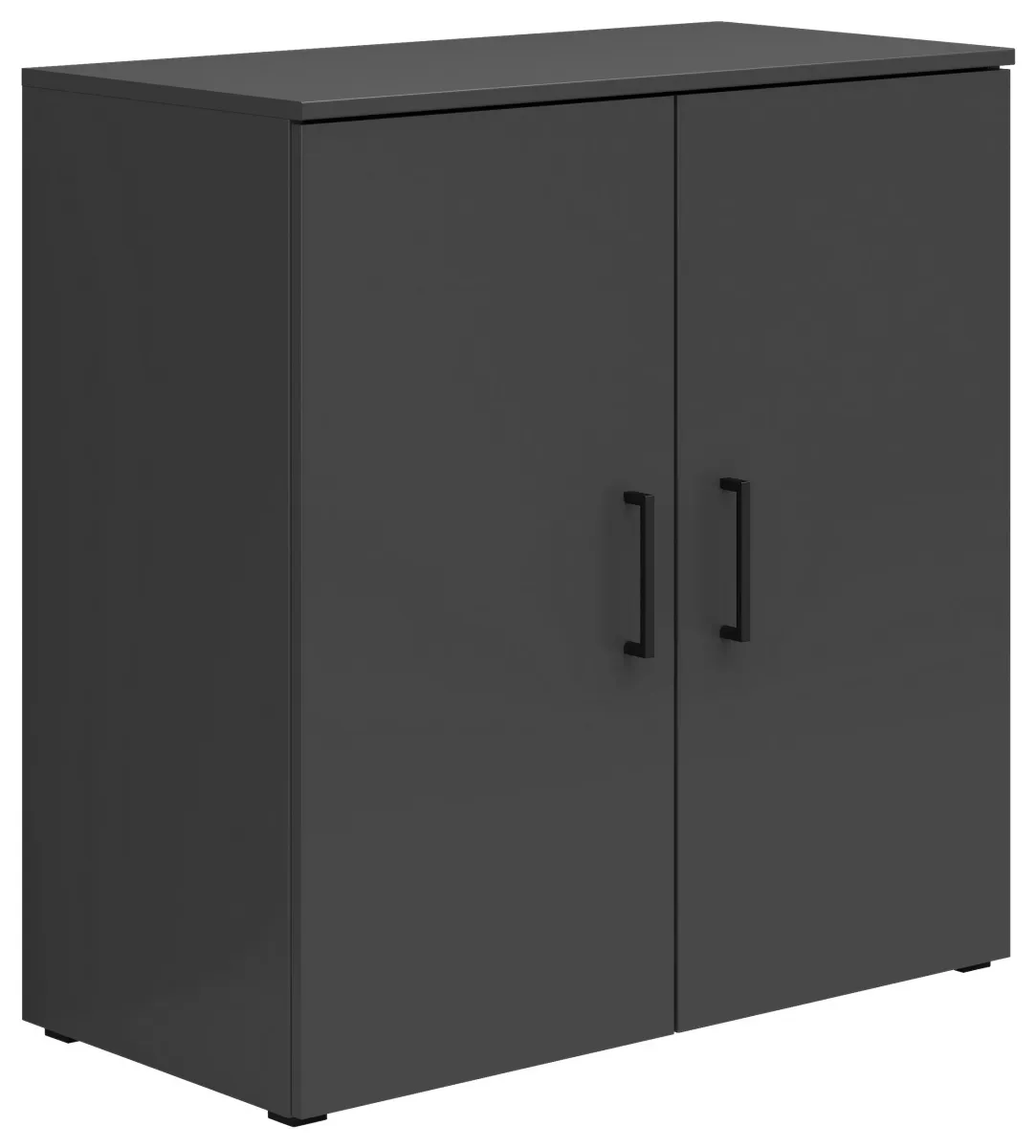 KOMODA 80/83/40 cm grafitno siva