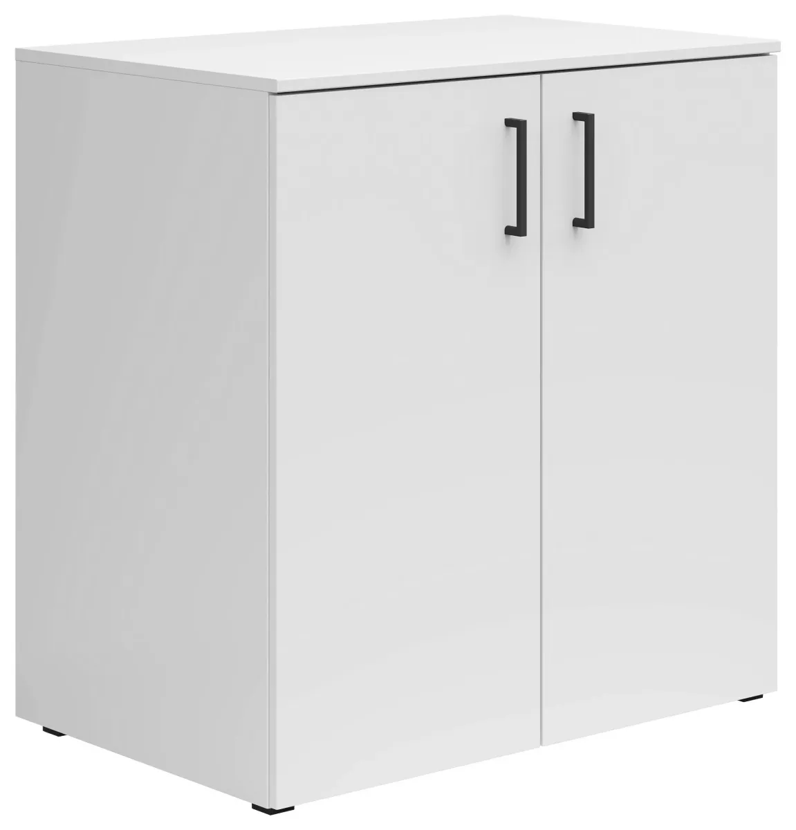 KOMODA 80/83/52 cm bela