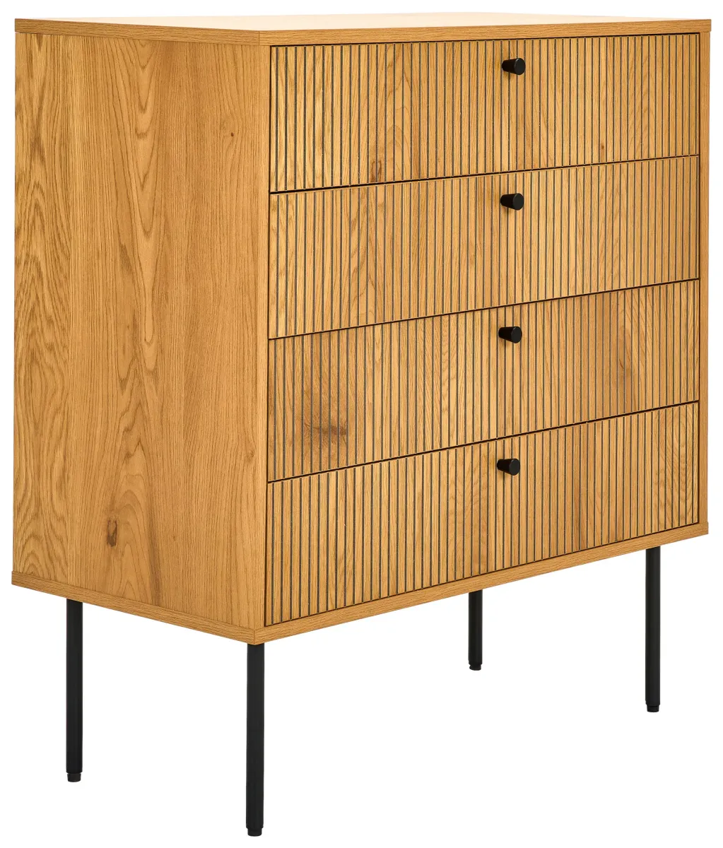 KOMODA 80/85/40 cm boja hrasta