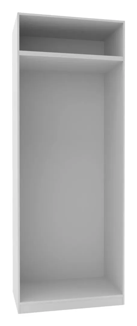 KORPUS ORMARA ZA ODEĆU bela 91/242/57 cm