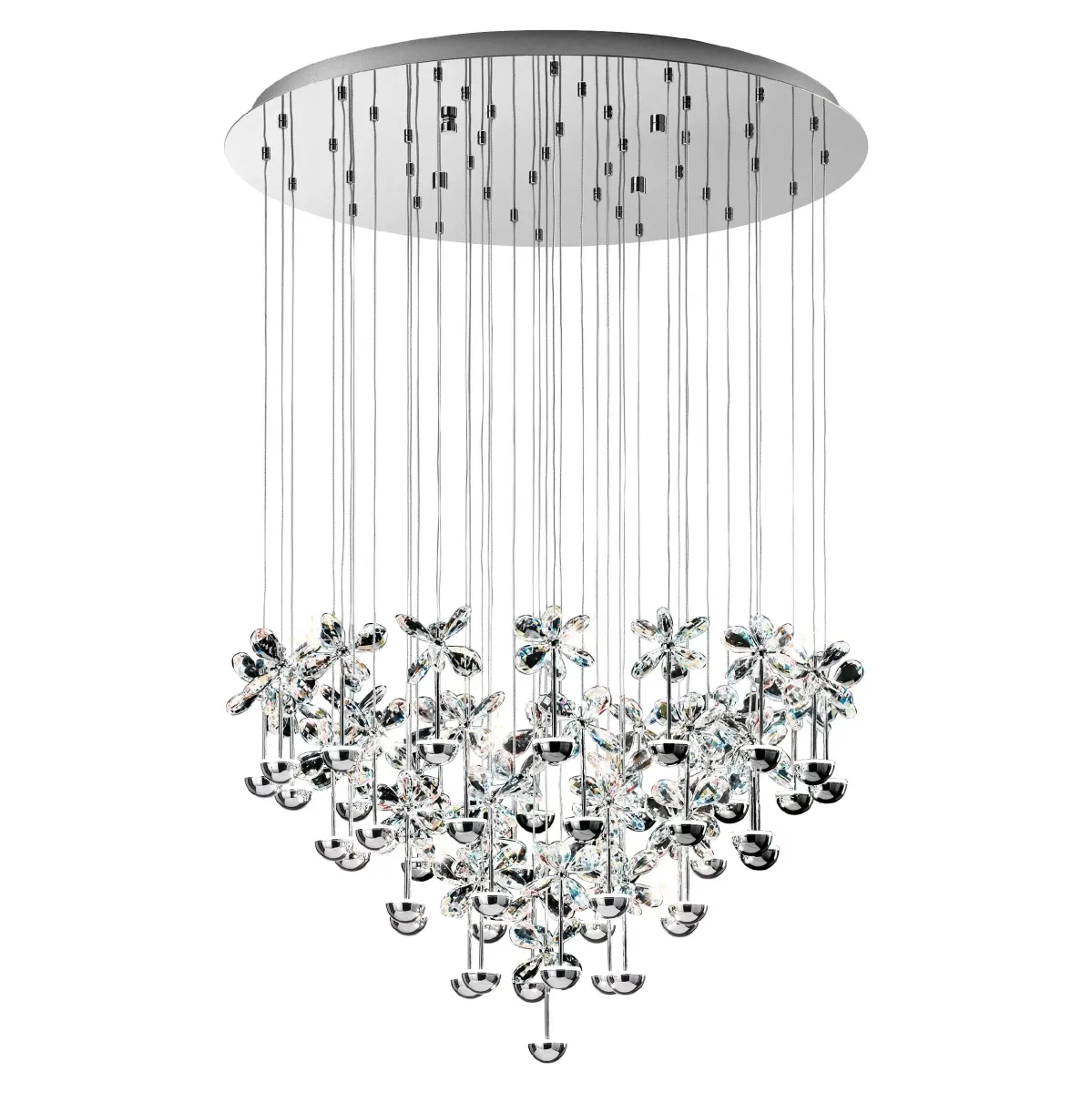 LED LUSTER 78/110 cm