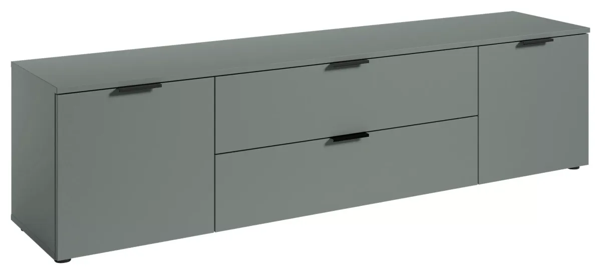 NISKA KOMODA 180/47/40 cm žalfijazelena