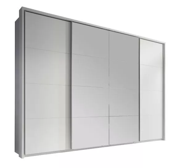 ORMAR SA KLIZNIM VRATIMA bela 325/230/61 cm