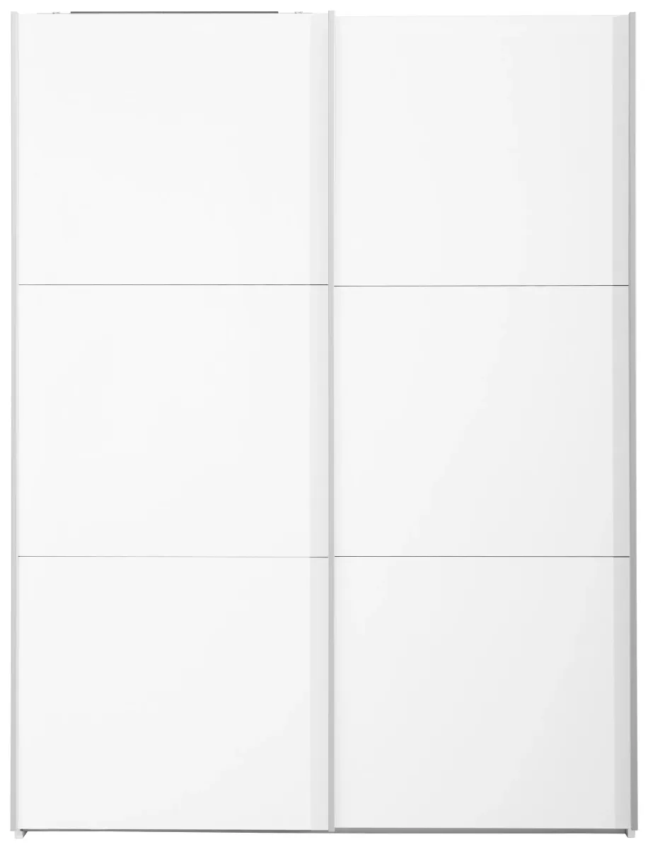 ORMAR - VISEĆA KLIZNA VRATA bela 150/223/60 cm