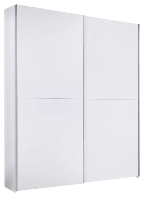 ORMAR - VISEĆA KLIZNA VRATA bela 170/195/57,5 cm