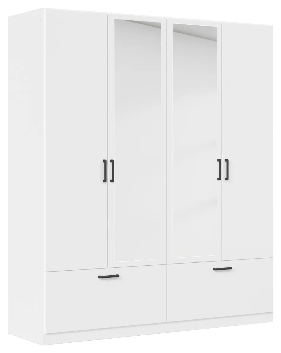 ORMAR ZA ODEĆU bela  181/210/54 cm 