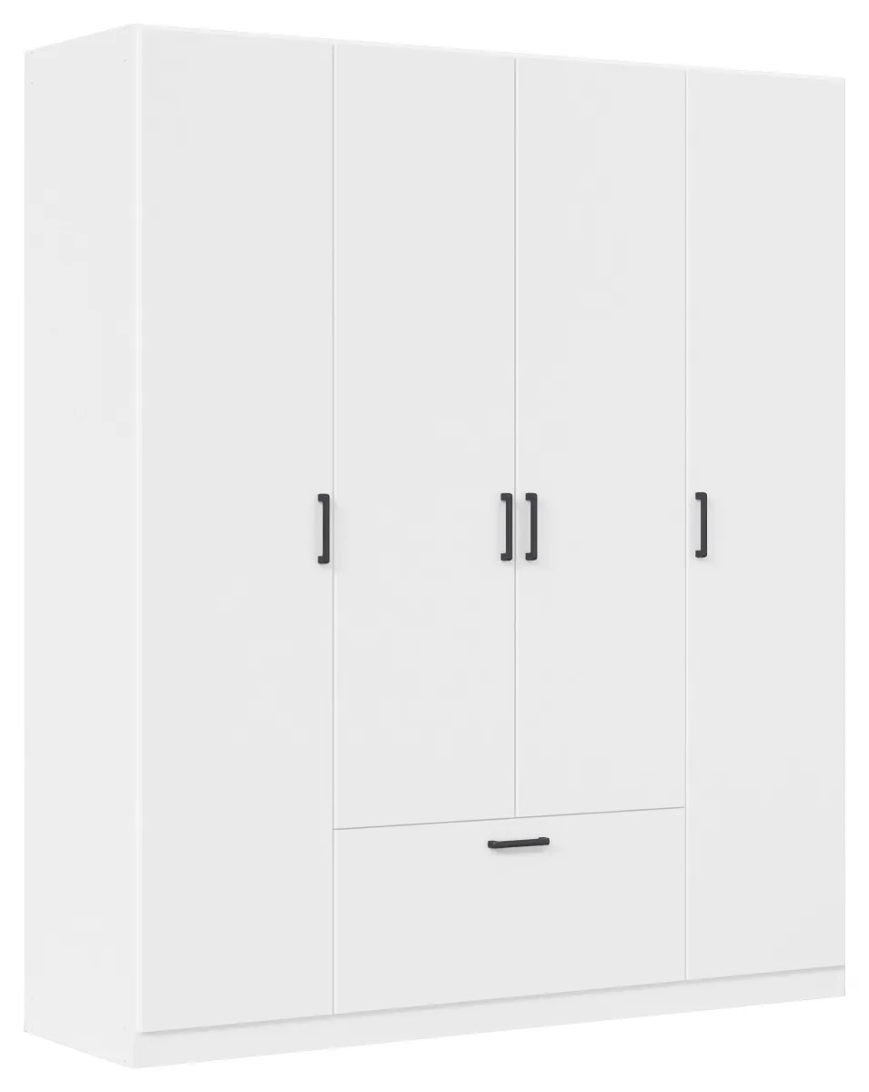 ORMAR ZA ODEĆU bela  181/210/54 cm 
