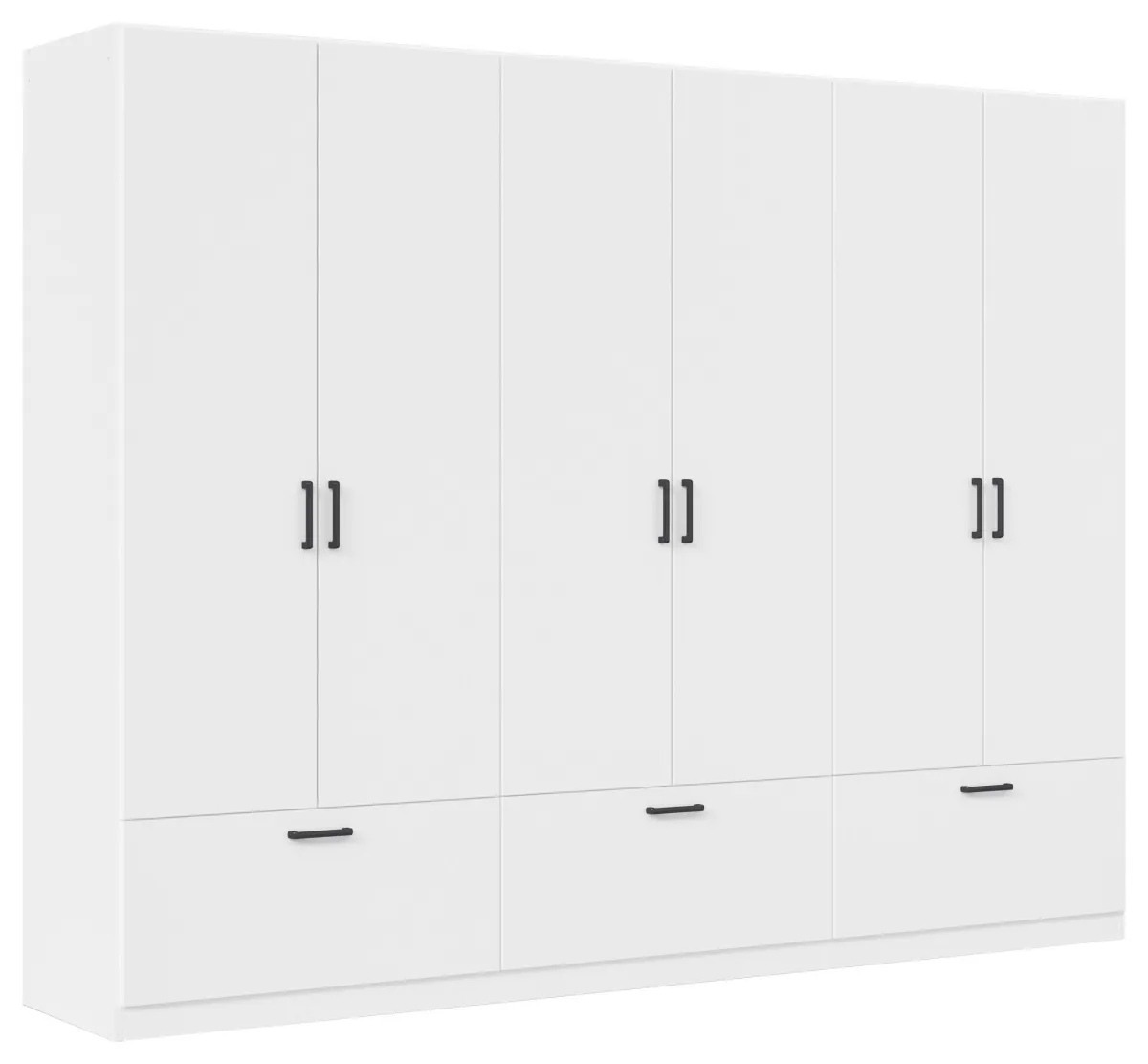 ORMAR ZA ODEĆU bela  271/210/54 cm 